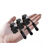 10 Stück universelles Werkzeug zum Austauschen von Schlossköpfen, schwarz, kostenloses Reparaturwerkzeug für Kleidung, Taschen, Schuhe und Stiefel sowie allgemeines Zubehör