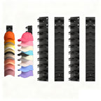 Mehrstöckiges, wandmontiertes Aufbewahrungsregal für gängige Baseballkappen