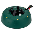 Christmas Tree Stands with Foot Pedal Function And Single-Cable Technology, Plastic/Metal Christmas Tree Stands in Various Sizes Green/Anthracite, Christmas Tree Stands with Child Safety And Large Water Tank with Water Level