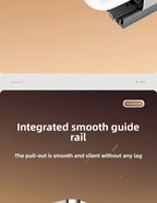 Ausziehbarer Geschirrständer, versenkbarer Abtropfkorb für Geschirr, Tassen und Gläser. Hergestellt aus rostfreiem Kohlenstoffstahl mit verstellbarer Abtropfschale. Ideal zur Aufbewahrung von Geschirr, ein unverzichtbares Küchenutensil.