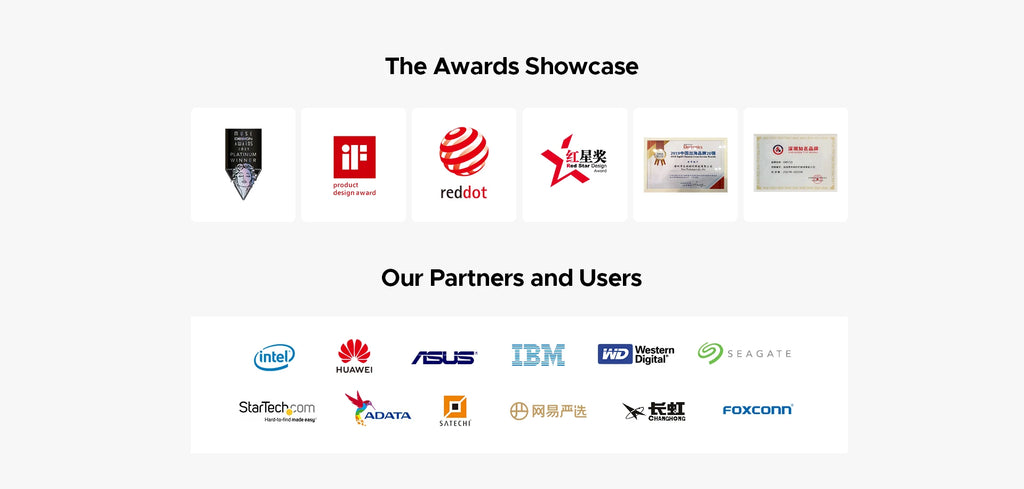 ORICO Tragbare SSD mit 2-in-1-USB-C-Kabel, externen Solid-State-Laufwerke, bis zu 460 MB/s für iPhone 14 13 11 12 X IPad PC