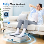 MERACH Vibrationsplatte CV30 / CV30PRO – Ganzkörpertraining, Fernbedienung, LED, bis 136kg, 4 Farben