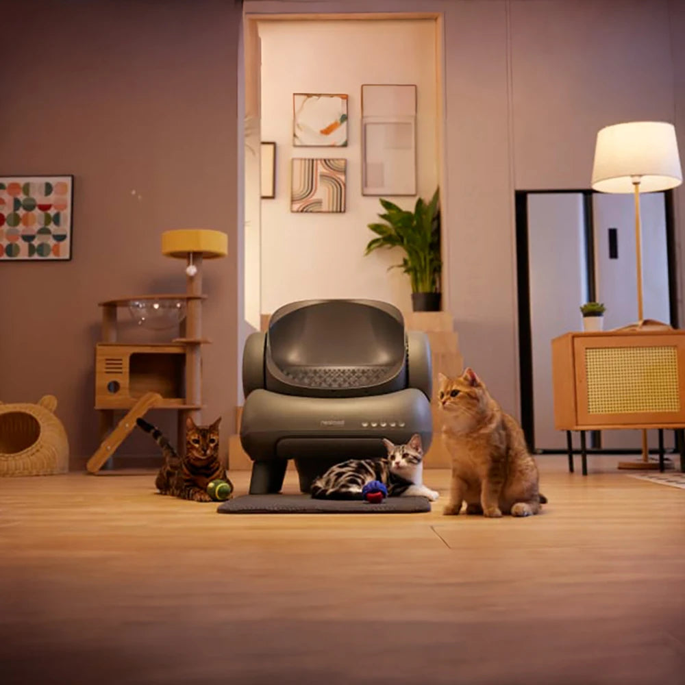 Neabot M1 Neakasa selbstreinigende automatische Katzentoilette, intelligente Katzentoilette, geruchsfreier, selbstverteidiger Katzensandkasten, Katzenprodukt