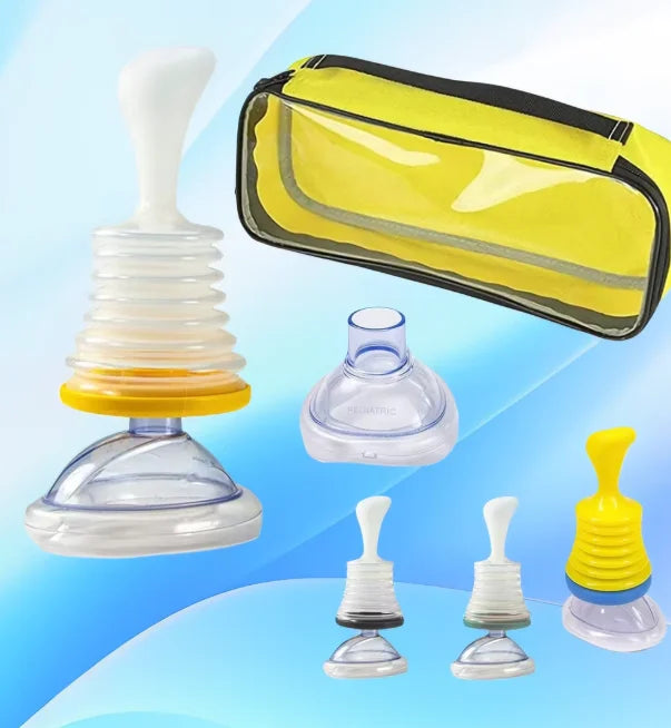 Anti-Erstickungshilfe Set – Erste-Hilfe-Atemwegshilfe für Erwachsene & Kinder | Tragbar