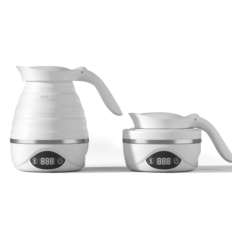 110V/220V Reise Camping Tragbare Faltbare Silikon Wasserkocher Kochendem Heißes Wasser Wärmedämmung Heizung Kessel Teekanne