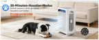 3-in-1 Pro HEPA H13 Luftreiniger – 100 m², 400 m³/h CADR, PM2.5-Sensor & leiser Schlafmodus