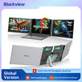 Blackview DCM6, Dreifach-Laptop-Bildschirmerweiterung, 14" 1080P FHD IPS-Display, tragbar, für 13-17"-Laptops