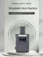 Kommerzielle Gemüseschneidemaschine, automatischer Gemüse-Karotten-Kartoffel-Zerkleinerer, Scheibenzerkleinerer und gewürfelter, schneid schnell Gemüse