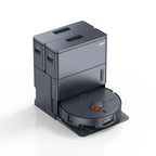 JONR X1 Roboterstaubsauger mit 20000Pa Ultra-Saugkraft, Wischfunktion, Automatischem Waschen und Trocknen, Staubsammlung: Steuerung über App und Stimme