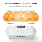 MERACH Vibrationsplatte CV30 / CV30PRO – Ganzkörpertraining, Fernbedienung, LED, bis 136kg, 4 Farben