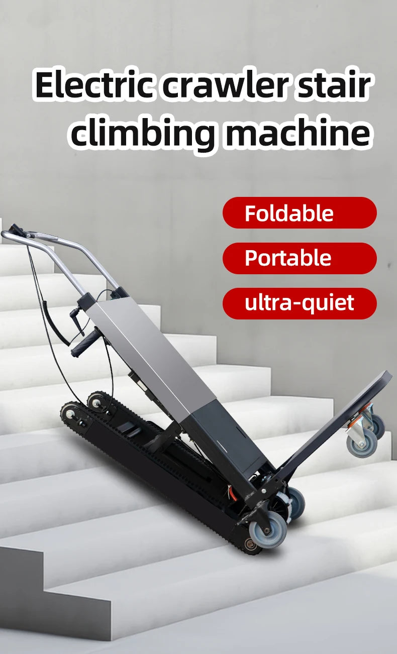 Raupentreppenkletterer. 270-400 kg Treppensteiger mit Batterie
