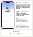 Neabot M1 Neakasa selbstreinigende automatische Katzentoilette, intelligente Katzentoilette, geruchsfreier, selbstverteidiger Katzensandkasten, Katzenprodukt