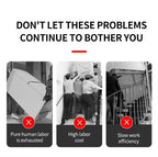 Raupentreppenkletterer. 270-400 kg Treppensteiger mit Batterie