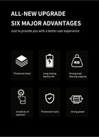 Raupentreppenkletterer. 270-400 kg Treppensteiger mit Batterie