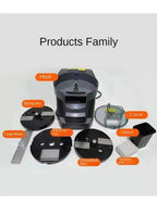 Kommerzielle Gemüseschneidemaschine, automatischer Gemüse-Karotten-Kartoffel-Zerkleinerer, Scheibenzerkleinerer und gewürfelter, schneid schnell Gemüse