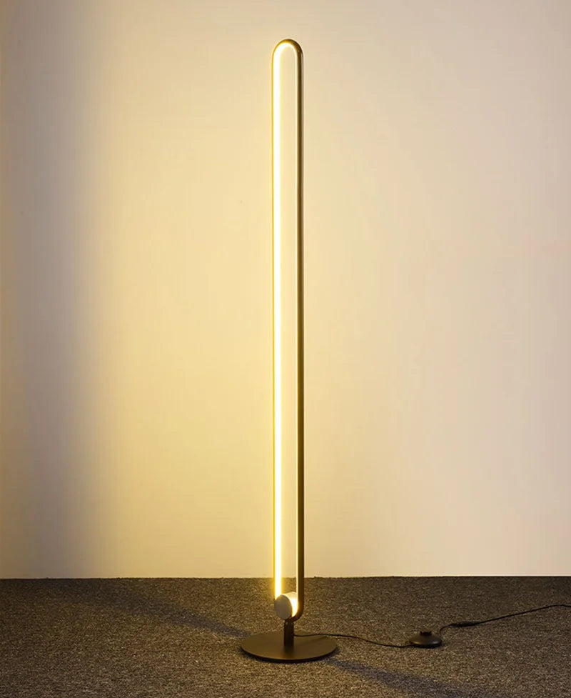 NEUE Moderne RGB Remote Minimalist LED Boden Lampen Bunte Alexa Stehend Lampe für Wohnzimmer decor Indoor Boden Lichter