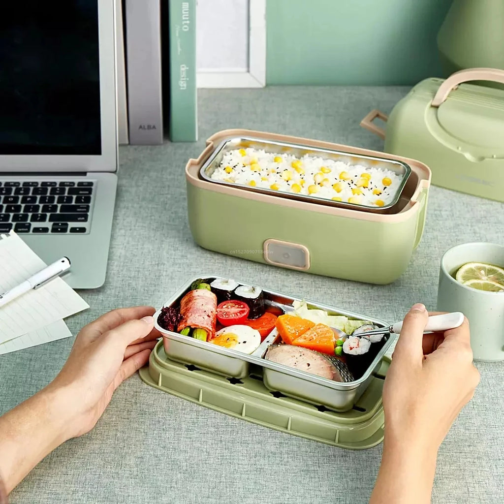 Youpin Mijia Liren Tragbare Kochen Elektrische Lunchbox Vakuum Dichtung Stille Heizung Große Kapazität Doppel Schicht Dampf Smart Artefakt