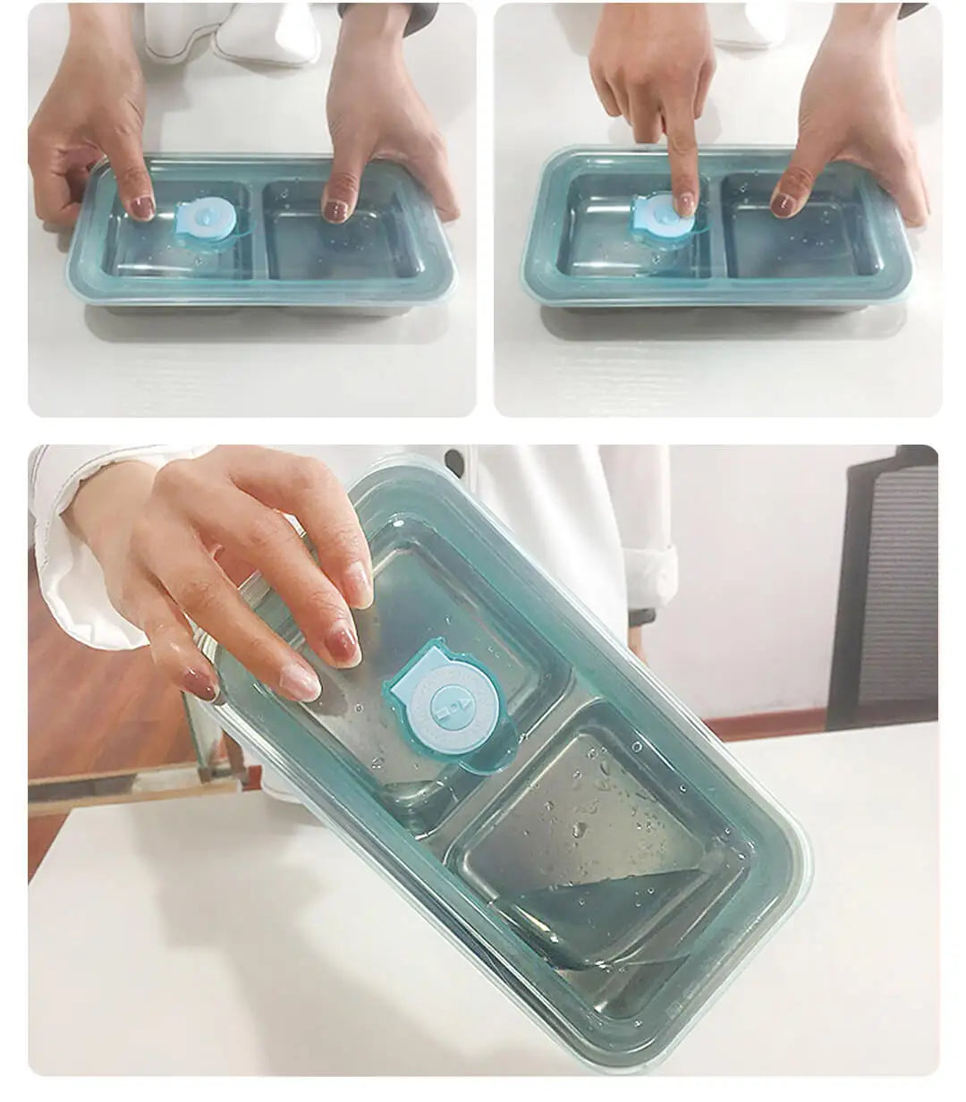 Youpin Mijia Liren Tragbare Kochen Elektrische Lunchbox Vakuum Dichtung Stille Heizung Große Kapazität Doppel Schicht Dampf Smart Artefakt