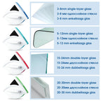 Doppelseitiger magnetischer Glaswischer – Wählen Sie die richtige Dicke (3–8 mm, 5–15 mm, 15–24 mm, 20-30mm) für Ihre Fensterreinigungsbedürfnisse