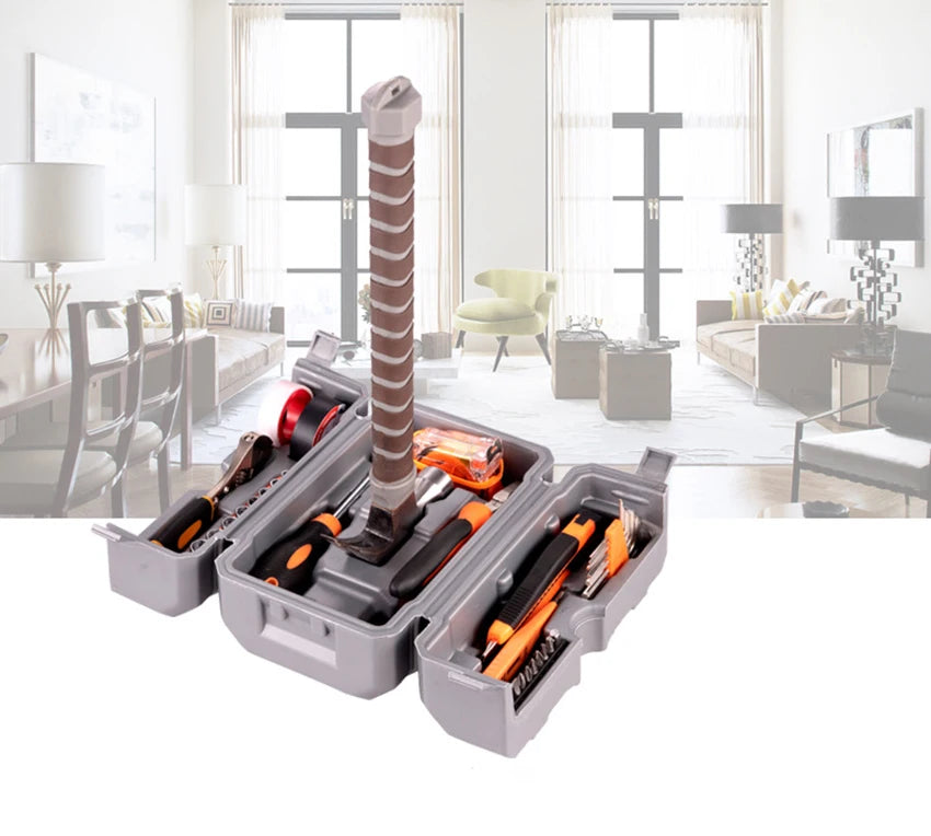 Robuster Werkzeugkasten aus Silikon mit mehreren Fächern und ergonomischem Griff – Tragbarer Organizer für Schrauben, Muttern, Bolzen und Schraubenschlüssel