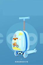 Niedlicher Cartoon-Kinderroller-Koffer auf Rädern