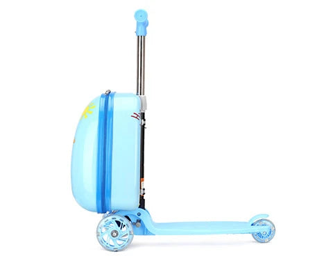 Niedlicher Cartoon-Kinderroller-Koffer auf Rädern