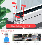 Doppelseitiger magnetischer Glaswischer – Wählen Sie die richtige Dicke (3–8 mm, 5–15 mm, 15–24 mm, 20-30mm) für Ihre Fensterreinigungsbedürfnisse