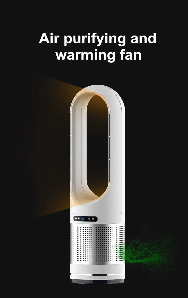 46-Zoll-Ventilator, heißer und kalter Wind, intelligente stehende Ventilatoren, Bodenventilator für Zuhause, Turm, geräuschlose Fernbedienung, Luftzirkulator, Lüfter