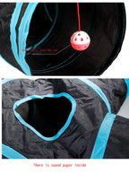 5/4/3 Löcher Haustier Katzen tunnel lustiges Spielzeug für Katzen faltbares Katzen spielzeug interaktive Katze Kaninchen Tier spielen Spiele Tunnel Chat Haustier Produkt