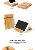 Bambushalter für iPhone, Ständer für Samsung-Telefonkabel, Ladestation, Docks, Organizer für Smartphones und Tablets, USB-Ladegerät