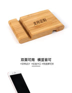Bambushalter für iPhone, Ständer für Samsung-Telefonkabel, Ladestation, Docks, Organizer für Smartphones und Tablets, USB-Ladegerät