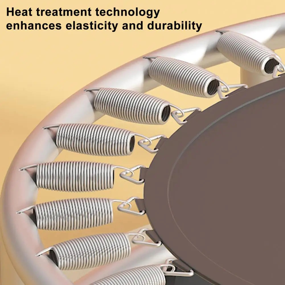 Kindertrampolin, verstellbares Kleinkindtrampolin mit Basketballkorb, Schaukel, Sandsack, Ozeanbälle, Trampolin mit Netz