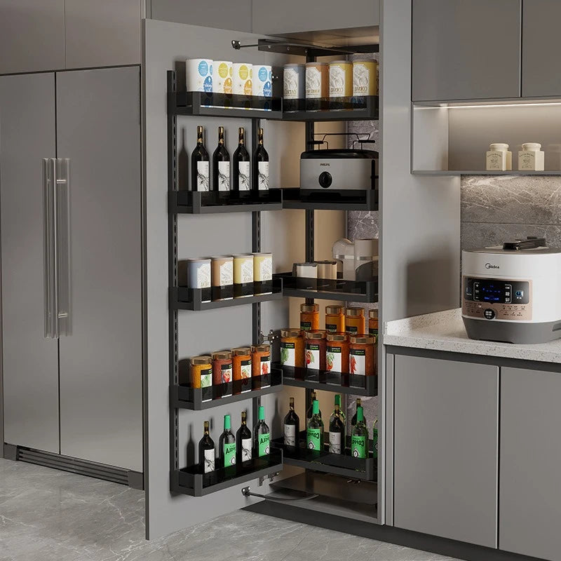 Küchenkorb, Hochschrank, Snack-Schrank, Verbindungskorb, Küchenaufbewahrung, Dämpfungskorb