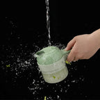 4In1 Elektrische Gemüse Cutter Set Handheld Drahtlose Elektrische Knoblauch Stampfer Lebensmittel Chopper Fleischwolf Maschine Lebensmittel Peel Scheibe