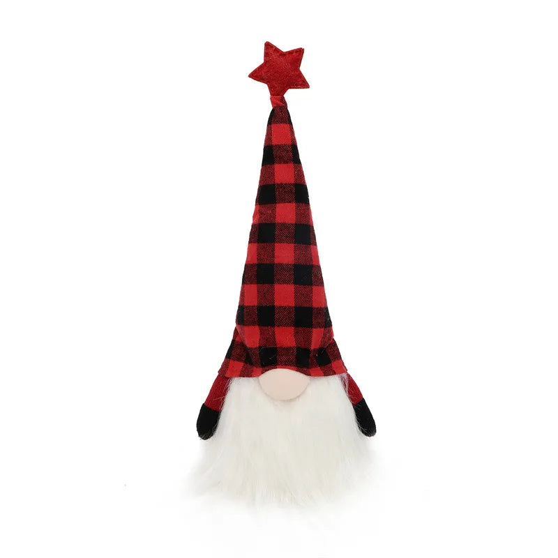 20/30 cm LED Gesichtslose Puppe Elf Zwerg mit Lichtern Weihnachtsdekoration Zuhause Frohe Weihnachten Navidad Kinder Neujahr Geschenk 2025