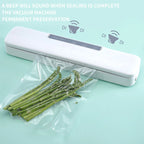 Beste Vakuumierer für trockene und nasse Lebensmittel, Verpackungsmaschine, 220 V, automatischer kommerzieller Haushalt, Küche, Lebensmittel-Vakuumierer mit 10 Beuteln