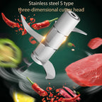 Mini-USB-Knoblauchpresse, kabellos, 100/250 ml, Gemüse-, Chili- und Fleischwolf, Küchenhelfer
