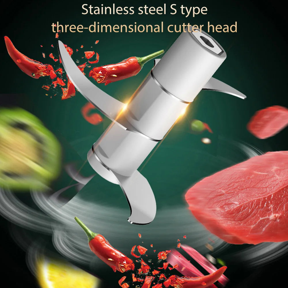 Mini-USB-Knoblauchpresse, kabellos, 100/250 ml, Gemüse-, Chili- und Fleischwolf, Küchenhelfer