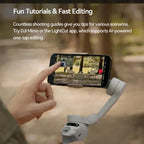 DJI OM SE Osmo Mobile SE Handheld Gimbal Active Track 5.0 Magnetisches Design Quick Roll DJI Brandneues Original auf Lager