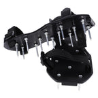 Rasenbelüfter-Schuhe, 1 Paar Rasenbelüfter-Sandalen, robuste Gras-Schuhe mit Spikes und Kunststoffschnalle, Gartenwerkzeug, Rasensandalen