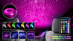 VASTFIRE Starlight Auto-Ambientebeleuchtung – Glasfaser-Fußmatten, RGB-Lichtleiste & Faserlampen | App & Fernbedienung | CE & RoHS