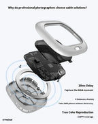 CYNOVA- Founist Vlogmate Mini AMOLED-Bildschirm, Magnetischer Selfie-Monitor, Bildschirm + Fernbedienung