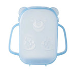 Quetschbeutel-Halter in Bärenform – Auslaufsicherer Snackhalter für Babys und Kleinkinder