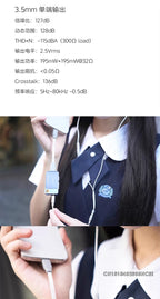 【Zuno Choice】iBasso Macchiato Kopfhörerverstärker, tragbarer DAC-AMP, Typ C, Dual CS43131-Chips, DSD256X 2, unterstützt 3,5-mm-Mikrofon für PC