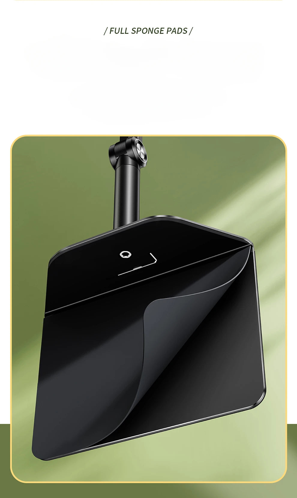 Oatsbasf versteckter Nachttisch-Tablet-Telefonständer 990 °   Drehbare, einsteckbare, geschlitzte, aufsteckbare Telefonhalterung, Tablet-Halterung für Sofa, Schreibtisch