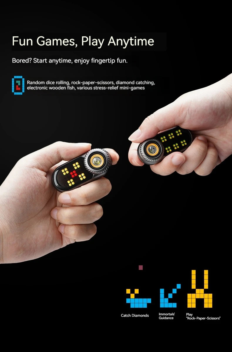 LOOPSK09-LOOPDOT LOOP Multifunktionale Mini-EDC-Taschenlampe, tragbare Handbeleuchtung, Taschenlampe für Outdoor-Sport, Camping, Höhlenforschung