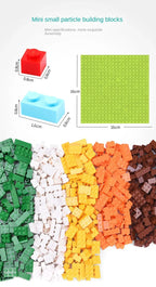 Kinderrutsche kleiner Blockblock Montagepartikel DIY Lernspielzeug Geschenk