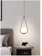 Nordische Glaskugel Pendel leuchten Messing schwarz Hängelampe modernes Wohnzimmer Esszimmer Schlafzimmer Dekor Decken leuchte Haus Lampen für Schlafzimmer Wohnzimmer Korridor Licht Balkon Lichter Decken leuchten