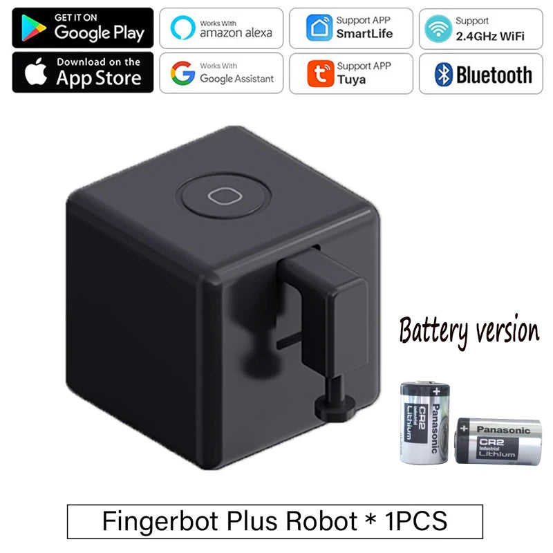 Timethinker Fingerbot Plus – Smart Button Pusher, Tuya Zigbee/Bluetooth, Alexa & Google Home