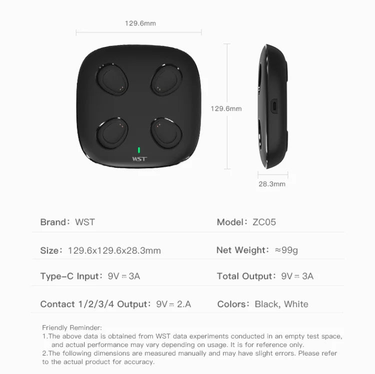 4 x 5000 mAh Mini-Powerbank mit Ladestation, tragbar, PD 20 W, Schnellladegerät, Powerbank für iPhone 16 x Samsung Xiaomi Poverbank